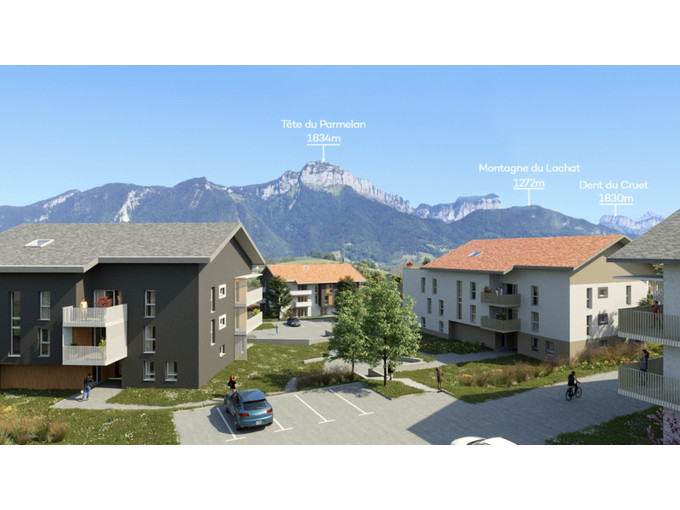 Nos appartements à la vente 4 pièces Immobilier à Charvonnex 220m2