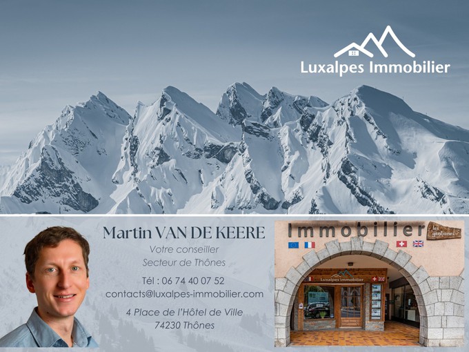 Nos appartements à la vente 2 pièces Immobilier aux Villards-sur-Thônes 41m2