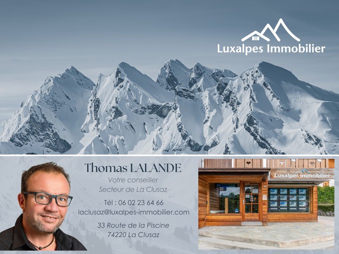 Nos appartements à la vente 3 pièces Immobilier à La Clusaz 59m2