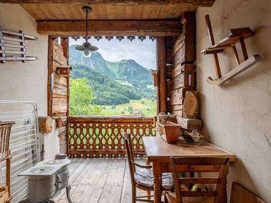 Splendide T4bis avec vue époustouflante à Manigod Village