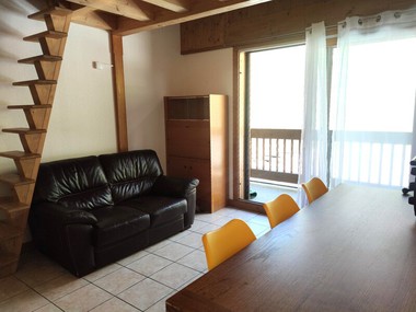 Charmant T3bis meublé + garage - La Giettaz