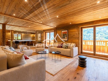 Chalet d'exception avec vue imprenable à Manigod