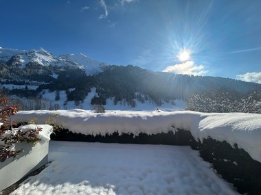 La Clusaz - T2+garage avec vue magnifique sur la chaine des Aravis