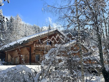Chalet avec emplacement privilégié sur les hauteurs de Saint-Jean-De-Sixt