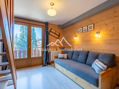 T4 Duplex familial – Vue imprenable, ski à 100m - Grand Bornand