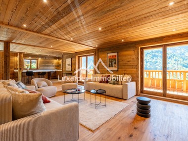 Chalet d'exception avec vue imprenable à Manigod