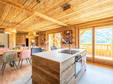 Chalet d'exception avec vue imprenable à Manigod