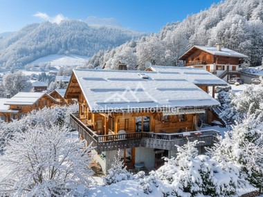 Chalet proche du centre avec vue sur les Aravis - Le Grand Bornand