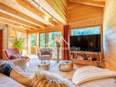 Chalet récent d’exception au cœur de Saint-Jean-de-Sixt – Vue montagne & prestations haut de gamme
