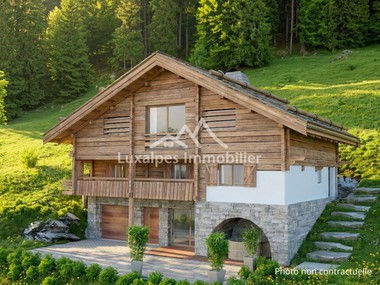 Ferme d'alpage Savoyarde de Luxe sur 13000m² de terrain