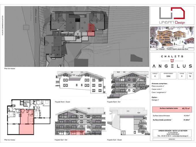 Nos appartements à la vente 2 pièces Immobilier à Saint-Jean-de-Sixt 49m2
