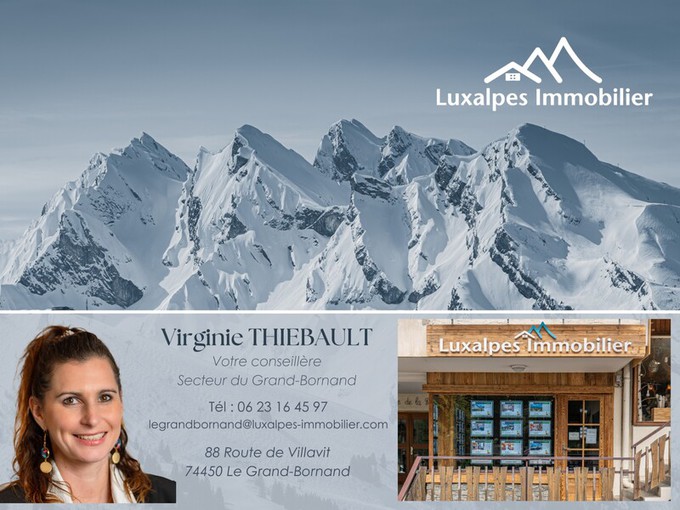 Nos appartements à la vente 4 pièces Immobilier au Grand-Bornand 80m2