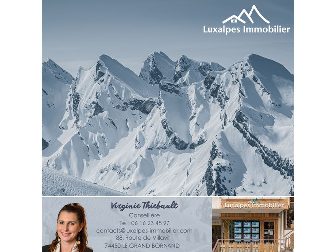 Nos appartements à la vente 2 pièces Immobilier au Grand-Bornand 33m2