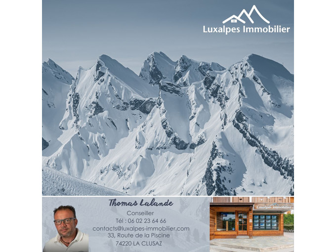 Nos appartements à la vente 4 pièces Immobilier à La Clusaz 76m2
