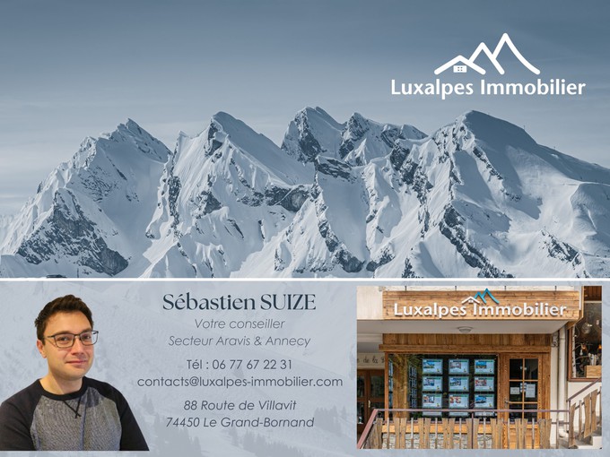 Nos appartements à la vente 1 pièce Immobilier au Grand-Bornand 20m2
