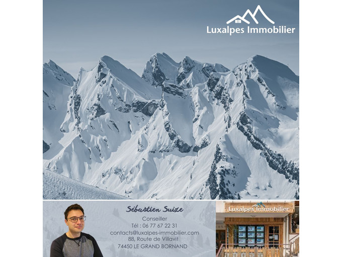 Nos appartements à la vente 3 pièces Immobilier à Glières-Val-de-Borne 91m2