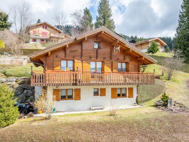 Chalet de charme à Saint-Jean-de-Sixt  avec vue imprenable